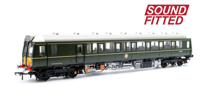 Class 121 Single-Car DMU W55028 BR Green (Small Yellow Panels) - DCC Sound