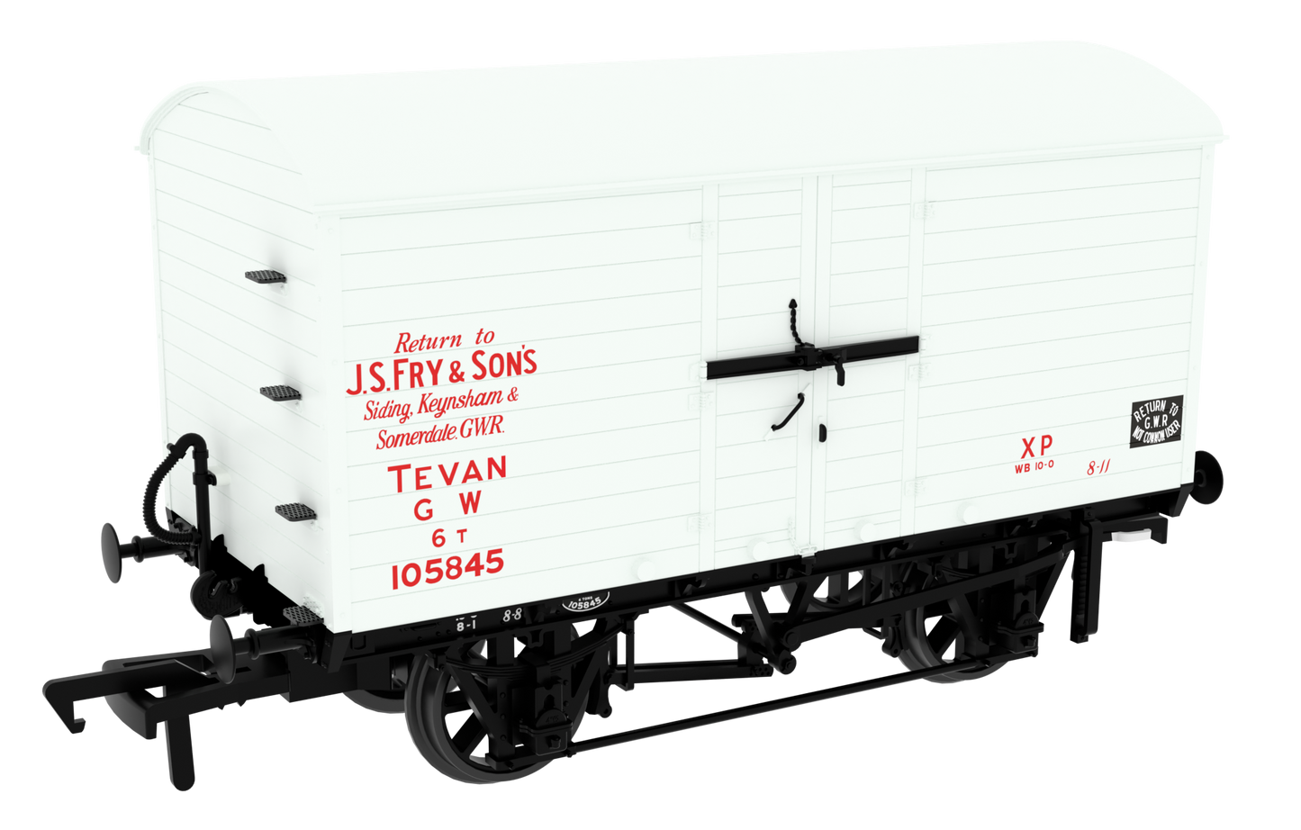 813908 Diagram V32 TEVAN - No.105845 GWR Post-36 White