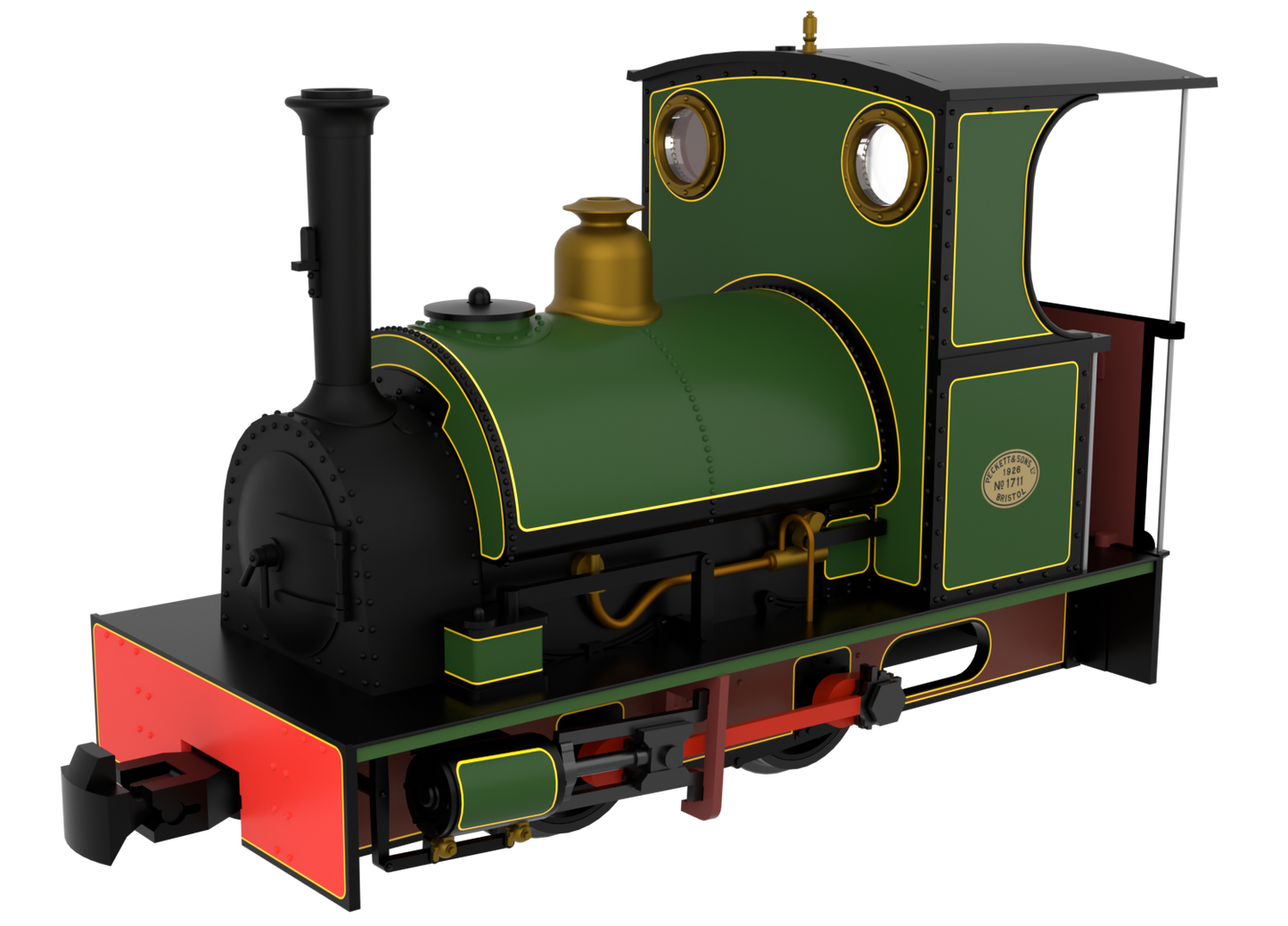 814002 Peckett & Sons Cranmore Class 0-4-0ST Peckett Standard Green Steam Locomotive