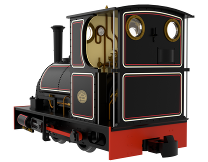 814004 Peckett & Sons Cranmore Class 0-4-0ST Lined Black Steam Locomotive