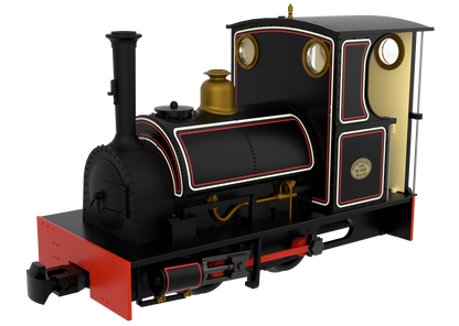 814004 Peckett & Sons Cranmore Class 0-4-0ST Lined Black Steam Locomotive
