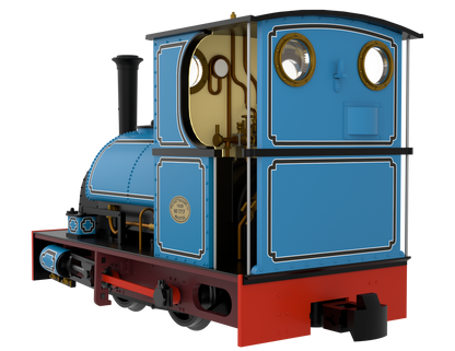 814005 Peckett & Sons Cranmore Class 0-4-0ST Lined Blue Steam Locomotive