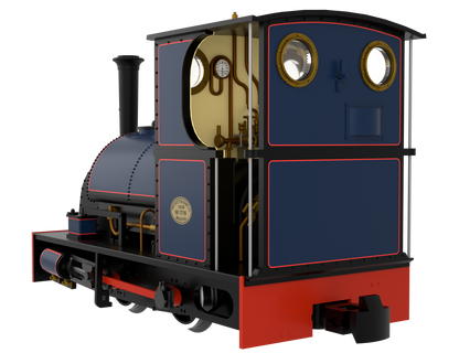 814008 Peckett & Sons Cranmore Class 0-4-0ST Lined Dark Blue Steam Locomotive