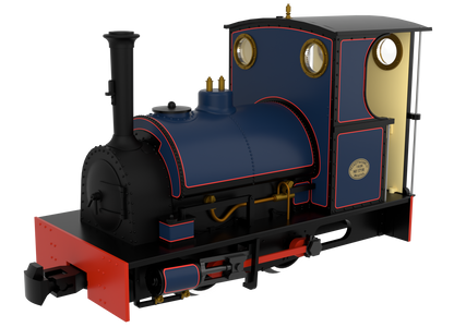 814008 Peckett & Sons Cranmore Class 0-4-0ST Lined Dark Blue Steam Locomotive