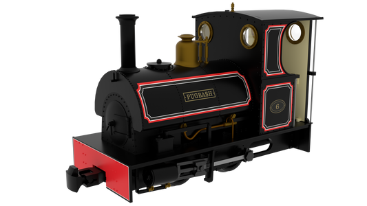 814602 Peckett & Sons Large Tank Cranmore Class 0-4-0ST 'What If' Lined Black 'Pugbash' Steam Locomotive - DCC Fitted