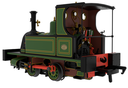 816001 Peckett 0-4-0T No.1631 Peckett Lined Works Green Steam Locomotive