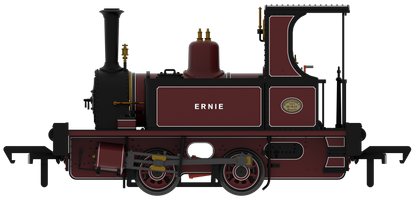 816506 Peckett 0-4-0T 1287 Class 'Ernie'' Lined Maroon Steam Locomotive - DCC Sound