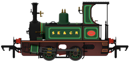 816510 Peckett 0-4-0T 1287 Class No.287 SECR Lined Green Steam Locomotive - DCC Sound