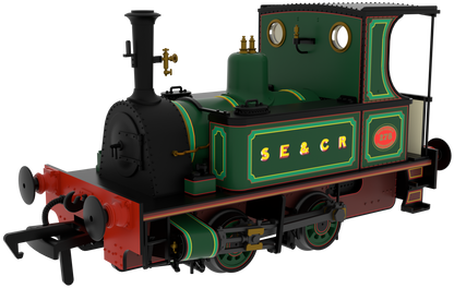 816510 Peckett 0-4-0T 1287 Class No.287 SECR Lined Green Steam Locomotive - DCC Sound