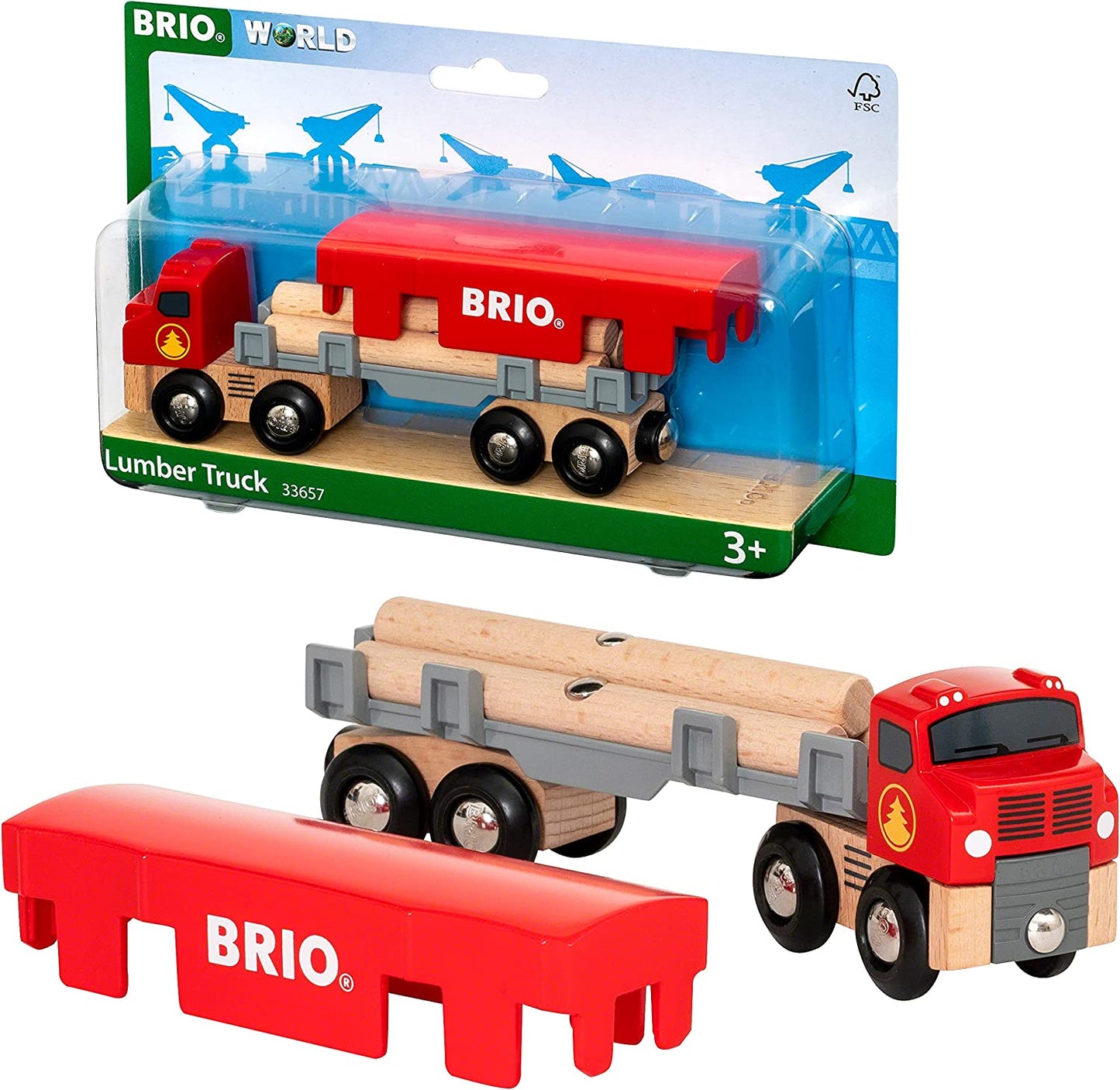 BRIO WORLD - Lumber Truck