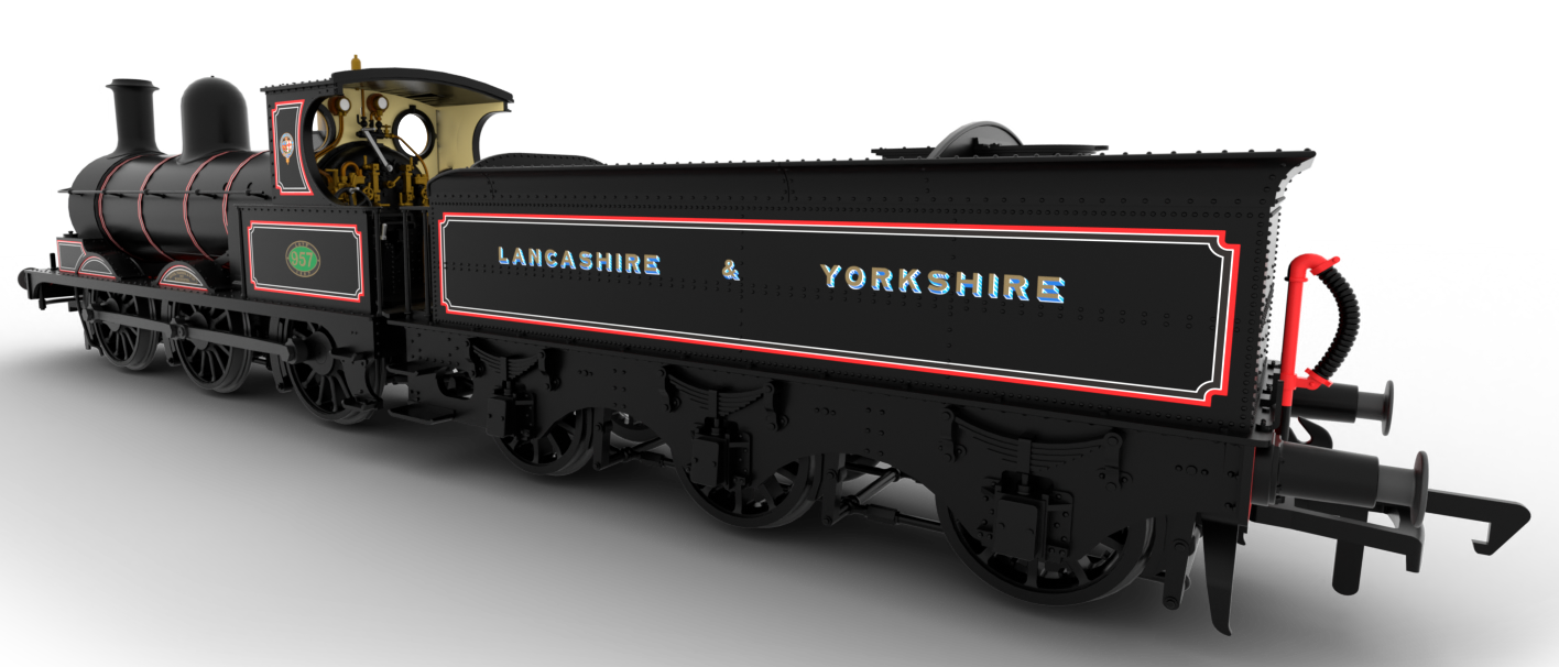 Class 25 'Ironclad' 0-6-0 No.957 Lancashire & Yorkshire (As Preserved) Steam Locomotive - DCC Sound