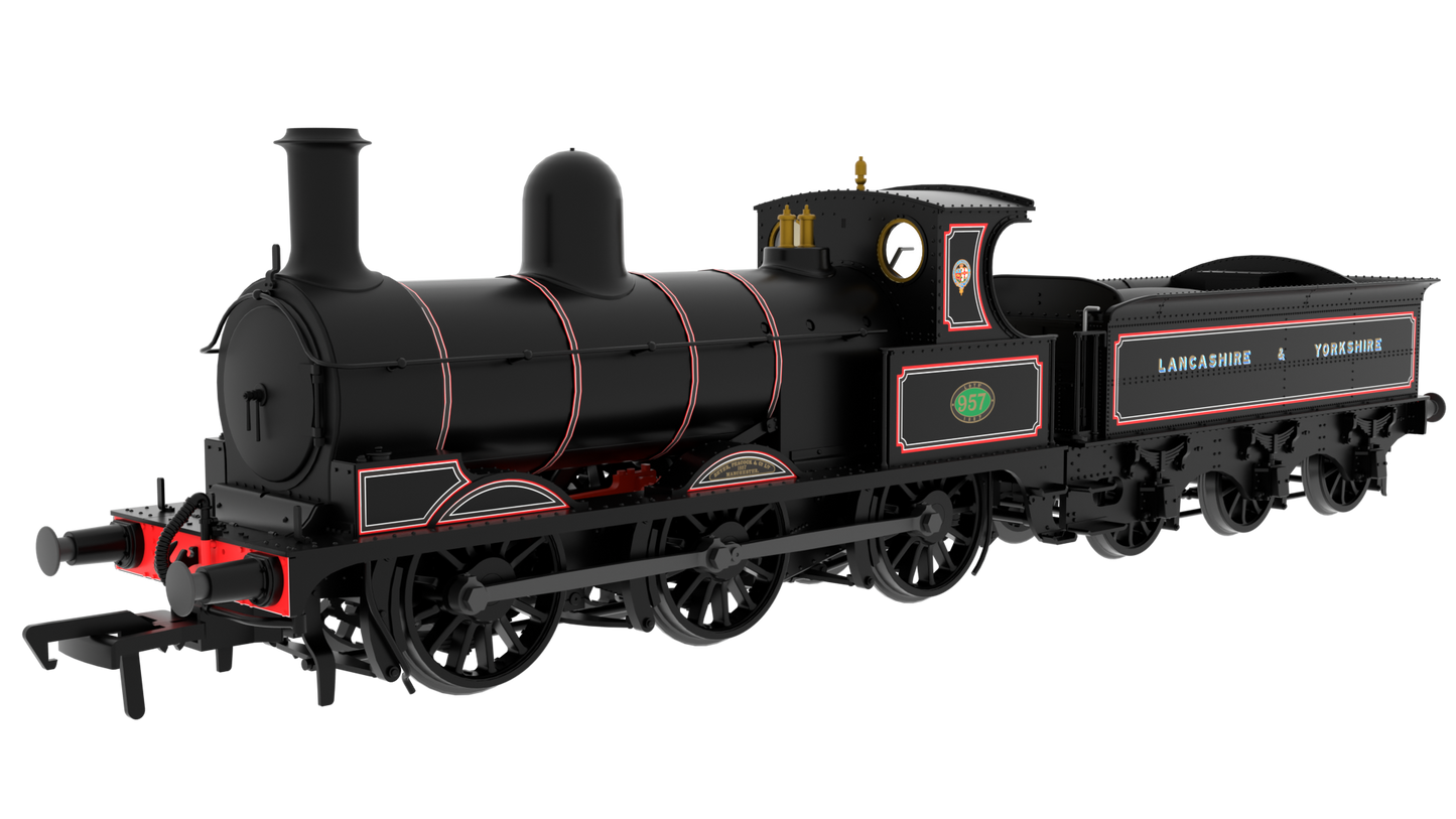 Class 25 'Ironclad' 0-6-0 No.957 Lancashire & Yorkshire (As Preserved) Steam Locomotive - DCC Sound
