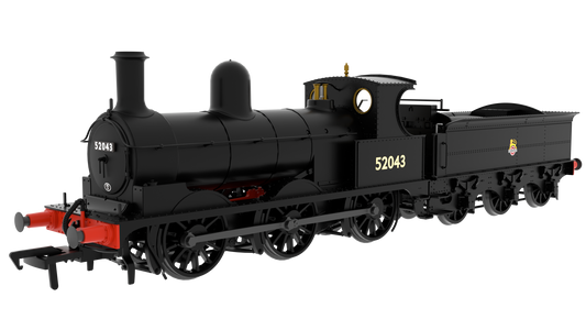 Class 25 'Ironclad' 0-6-0 No.52043 Lancashire & Yorkshire BR Early Crest Steam Locomotive - DCC Sound