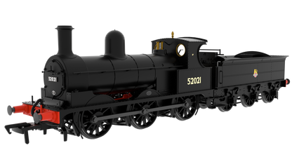 817011 Class 25 'Ironclad' 0-6-0 No.52021 Lancashire & Yorkshire BR Early Crest Steam Locomotive