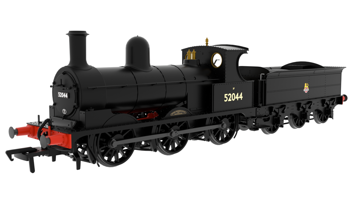 Class 25 'Ironclad' 0-6-0 No.52044 Lancashire & Yorkshire BR Early Crest (As Preserved) Steam Locomotive - DCC Sound