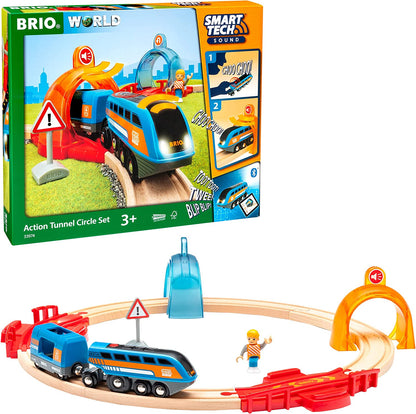 Brio World Smart Tech Sound - Action Tunnel Circle Set