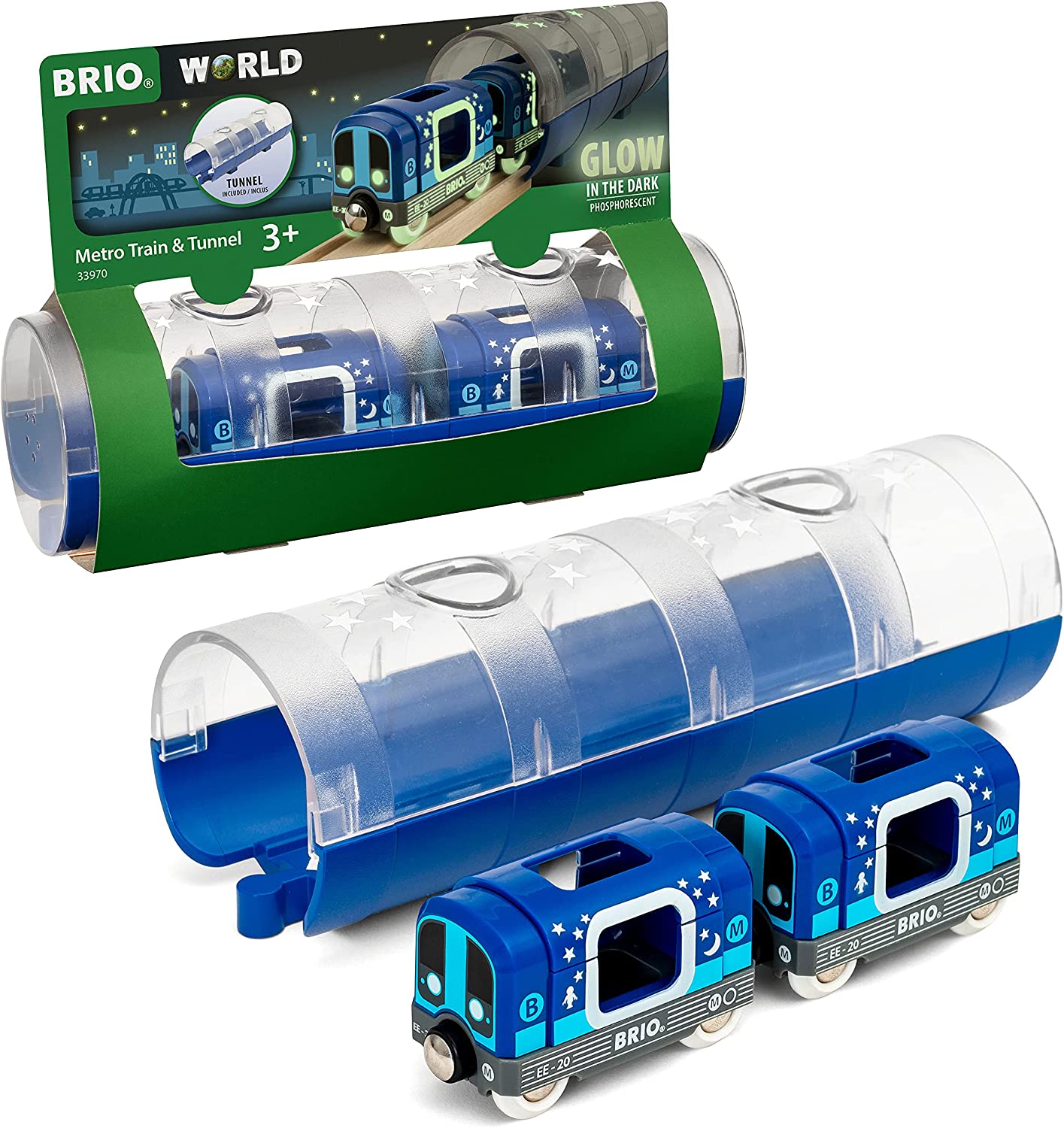 BRIO WORLD - Metro Train & Tunnel