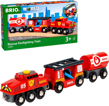 BRIO WORLD - Rescue Firefighting Train