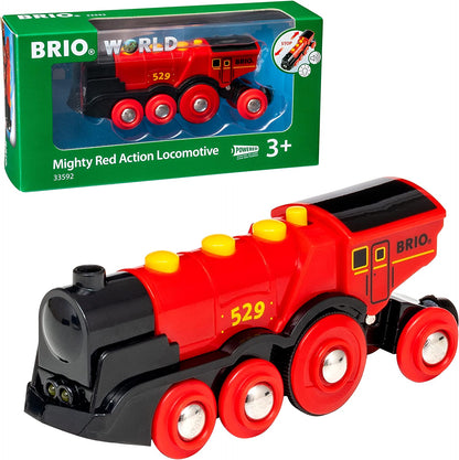 BRIO World - Mighty Red Action Locomotive