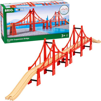 BRIO WORLD - Double Suspension Bridge