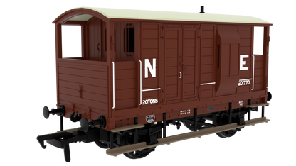 820011 LSWR/WD 20T Brake Van - No. 601770 LNER Oxide (pre-36)