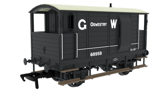 820013 LSWR/WD 20T Brake Van - No. 68958 GWR Grey