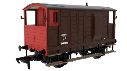 820015 LSWR/WD 20T Brake Van - No. 524959 SR Brown (post-36)