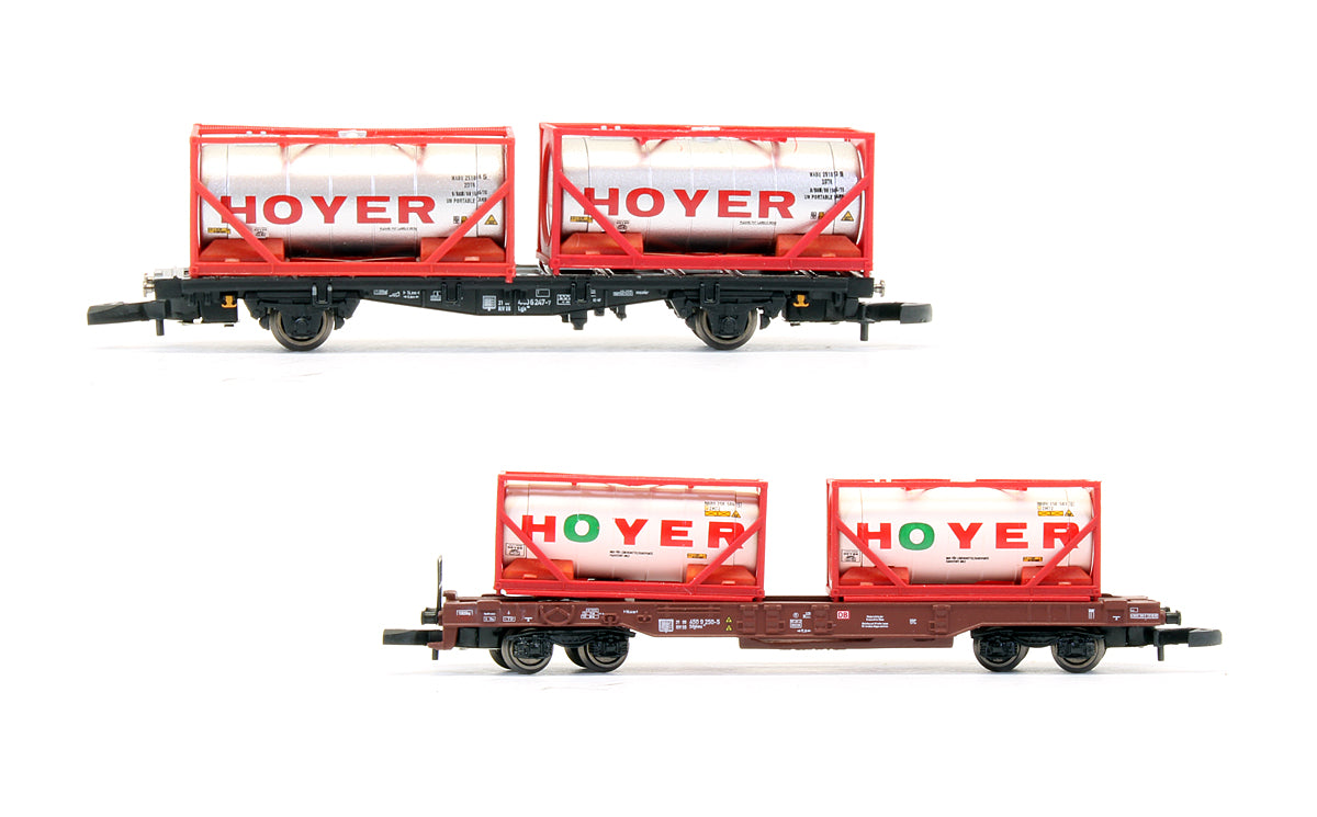 Pre-Owned DB 2 Car 'Hoyer' Container Set