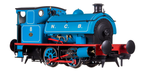 Hawthorn Leslie 0-4-0 Blue Lined Straw NCB - Steam Tank Locomotive