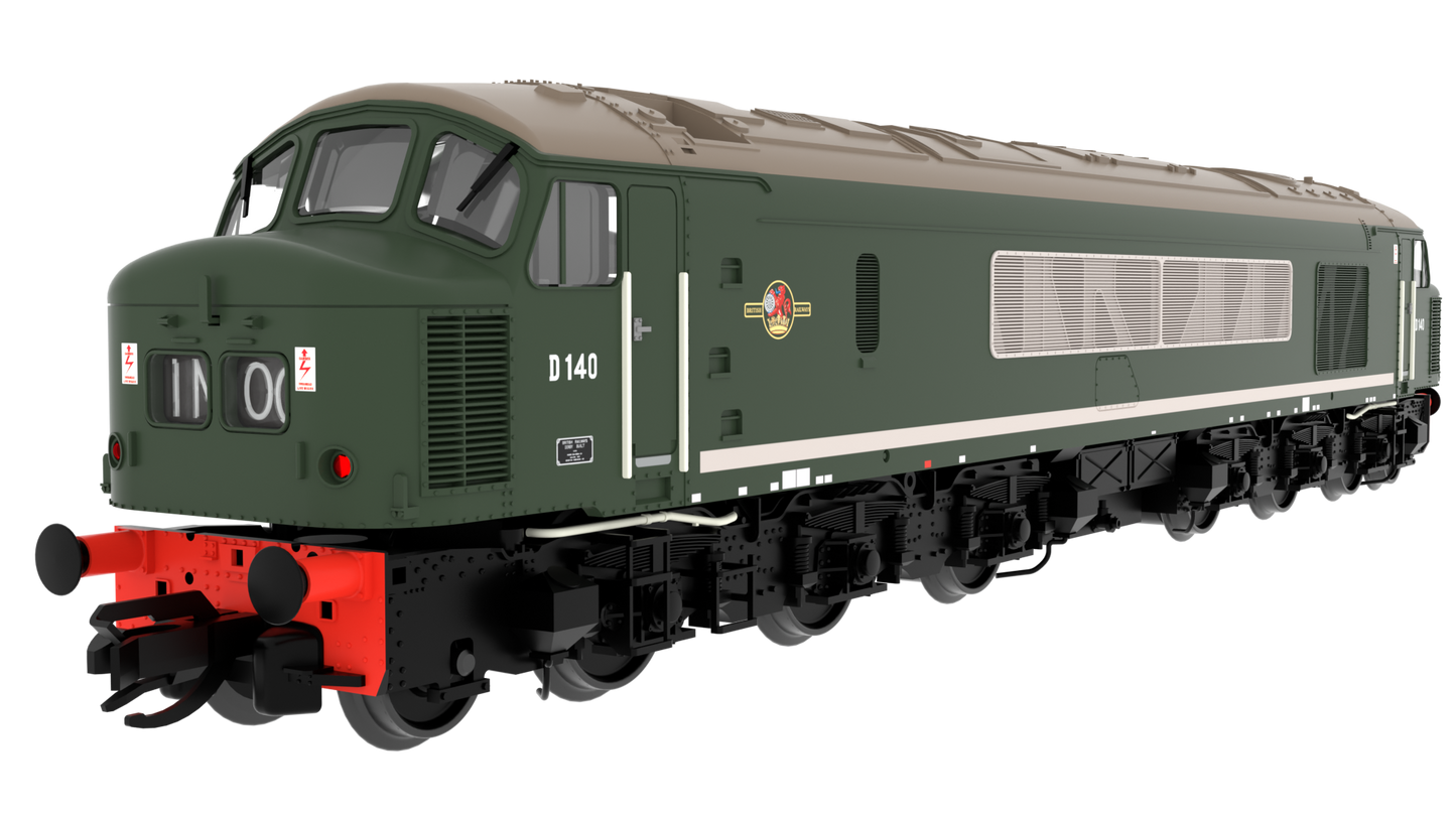 823201 Class 46 'Peak' D140 1961 All Over Green livery Diesel Locomotive