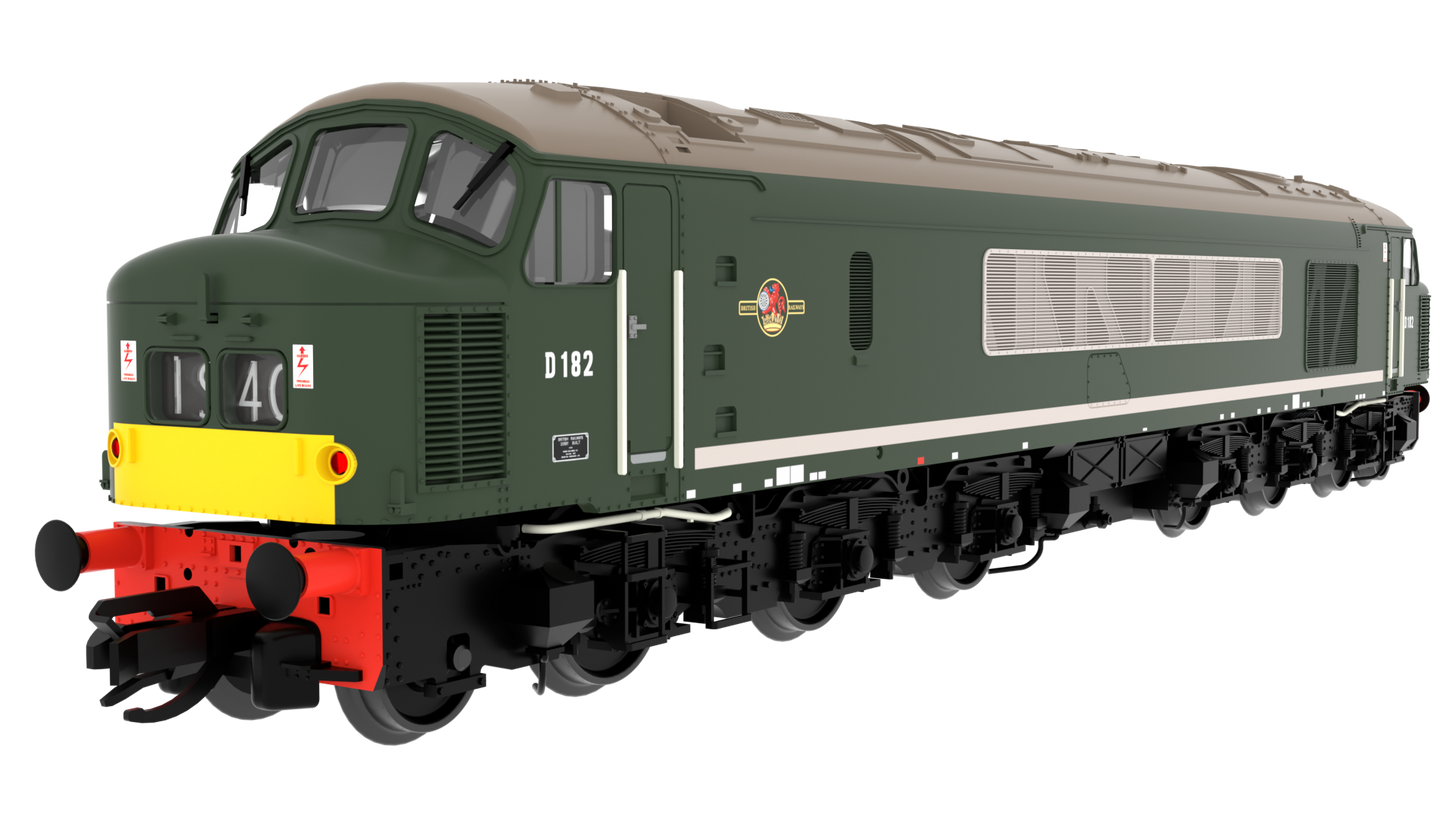 823202 Class 46 'Peak' D182 BR Green With Small Yellow Panels Diesel Locomotive