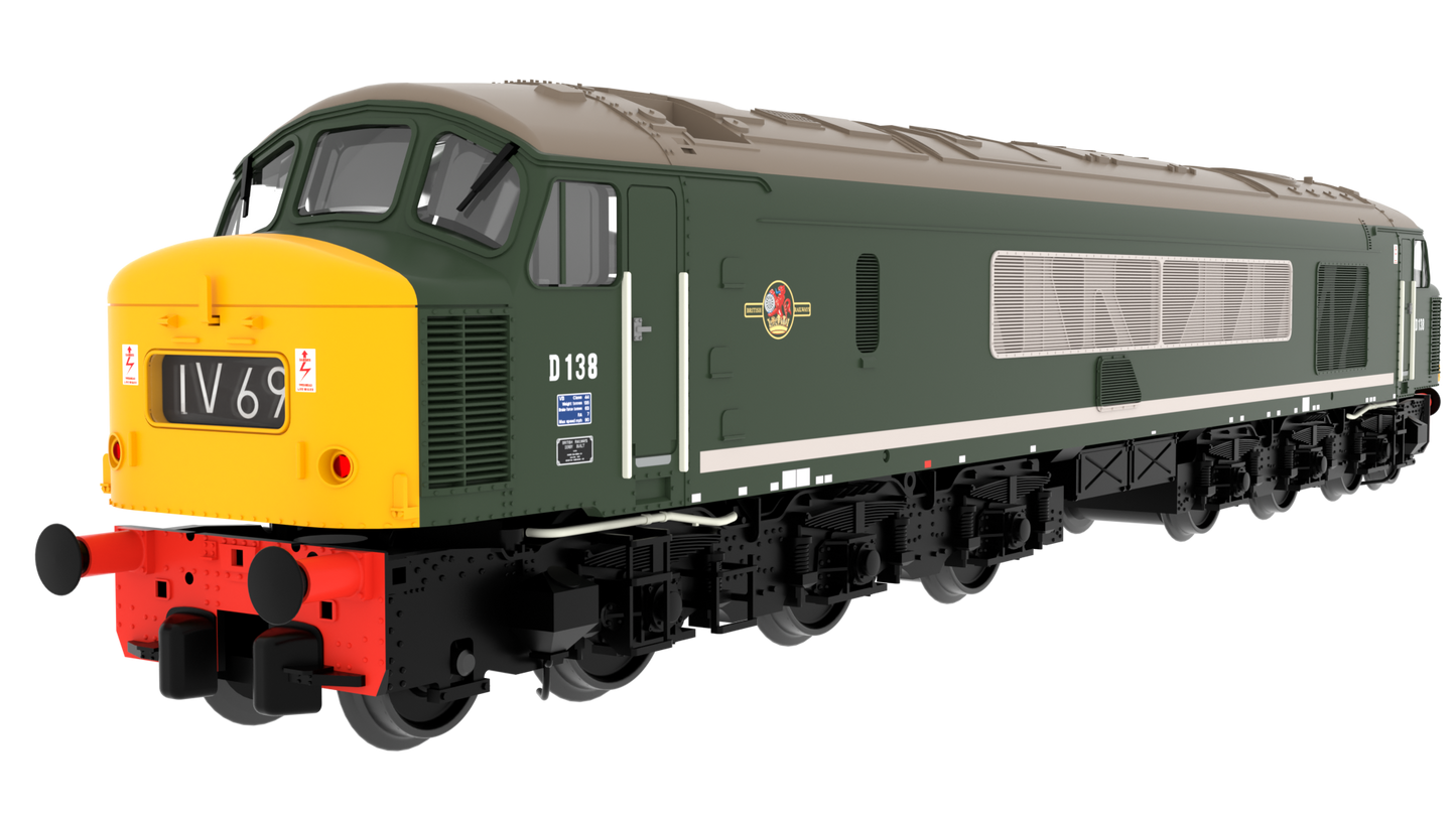 823203 Class 46 'Peak' D138 BR Green With Full Yellow Ends Diesel Locomotive