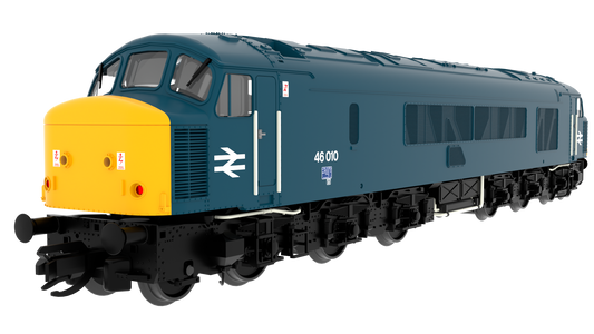 823705 Class 46 'Peak' 46010 BR Blue With Sealed Beam Headlights Diesel Locomotive - DCC Sound