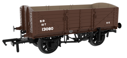 824023 SER/SECR 5-plank 10 ton open wagon - SR Post-’36 Brown No. 13080