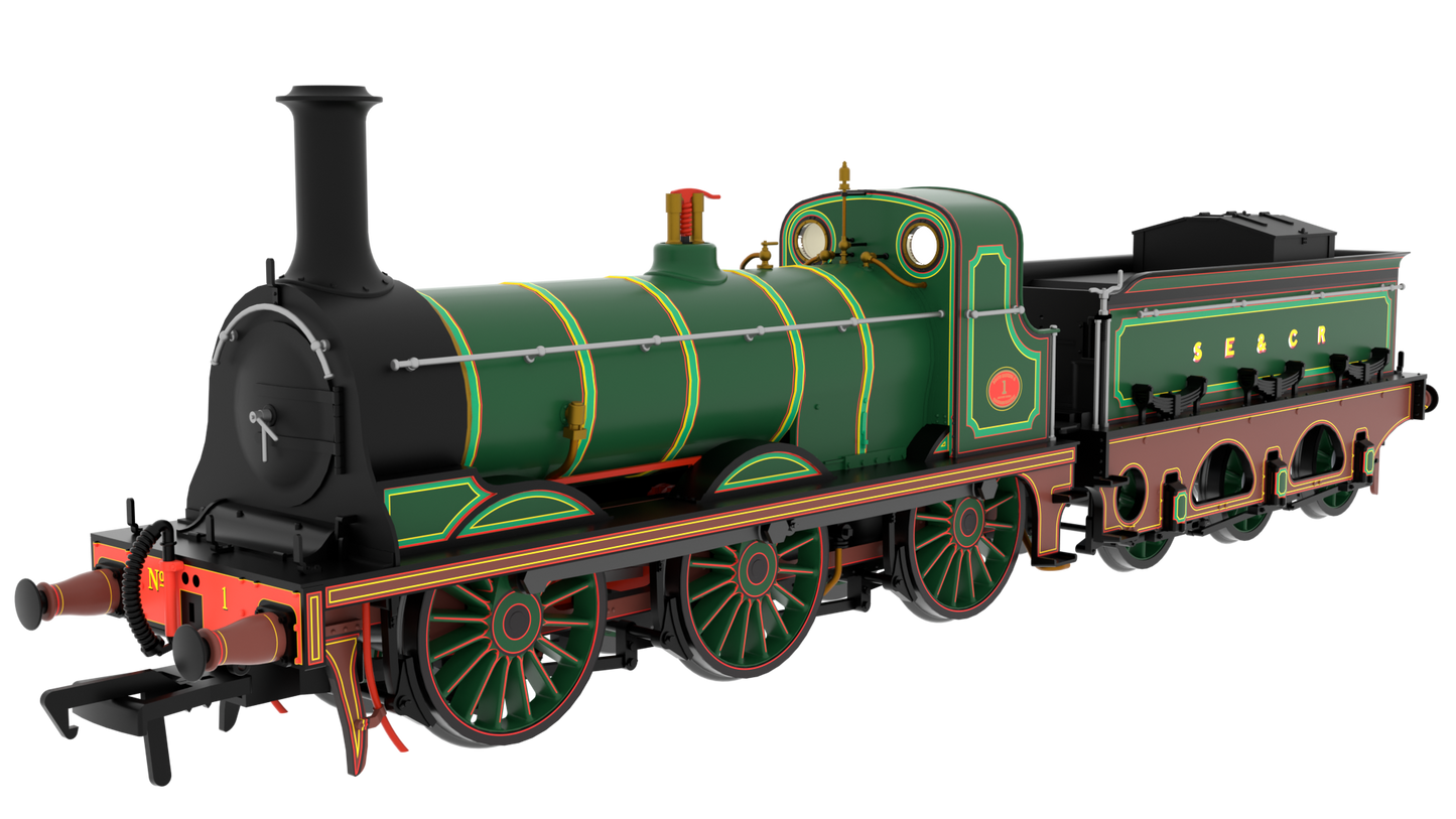 825004 SER O Class 0-6-0 No.1 SECR Wainwright Green Steam Locomotive