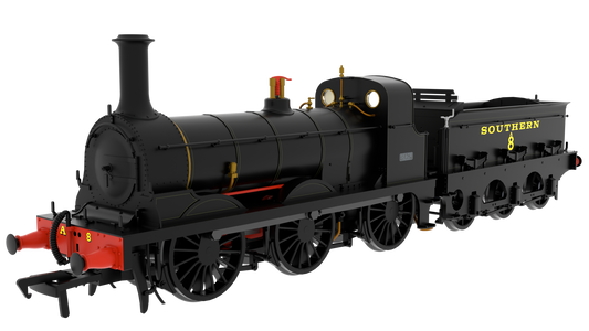 825008 SER O Class 0-6-0 No.A8 SR Lined Black (Egyptian Lettering) Steam Locomotive