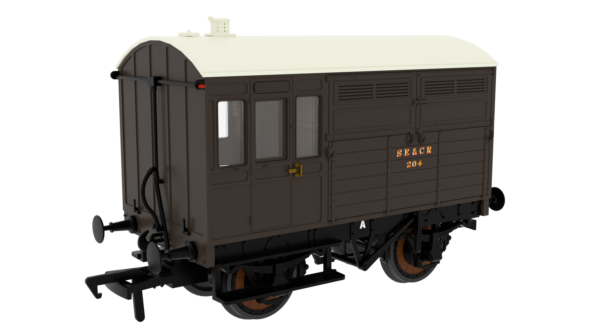 Rapido Trains UK 829024 SECR Wellington Brown livery – Rails