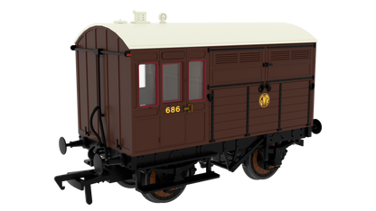 829026 GWR Shirtbutton ‘Evolution’ Horsebox No.686