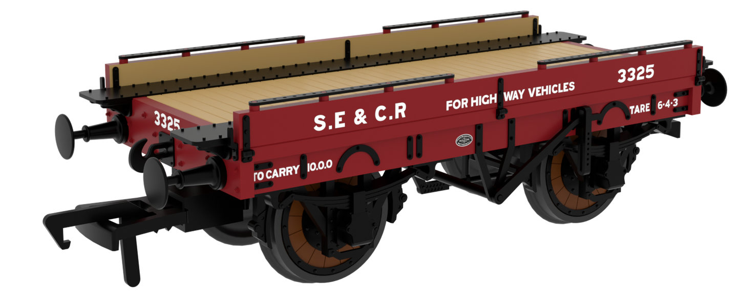 830001 SECR ‘Evolution’ Open Carriage Truck No.3325