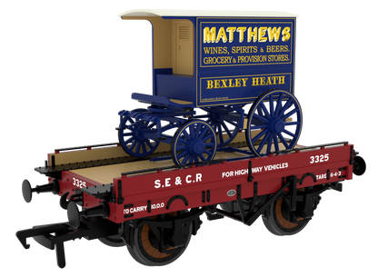 830001 SECR ‘Evolution’ Open Carriage Truck No.3325