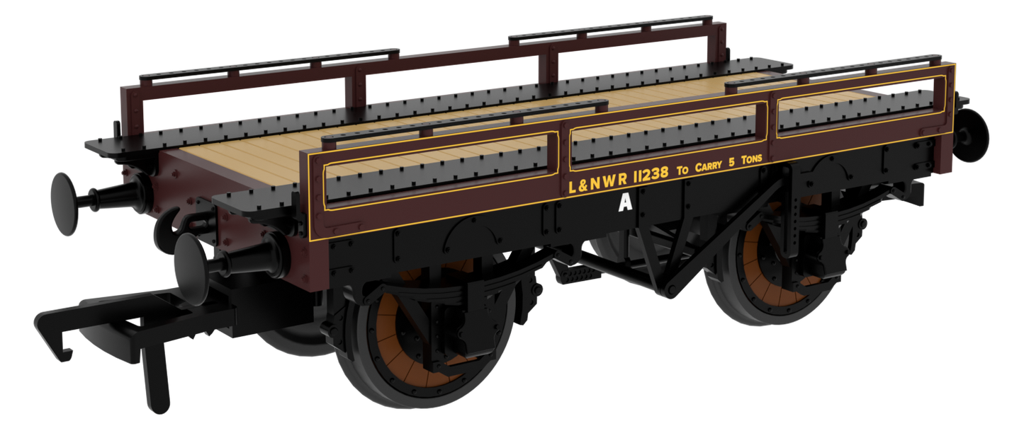 830003 LNWR ‘Evolution’ Open Carriage Truck No.11238