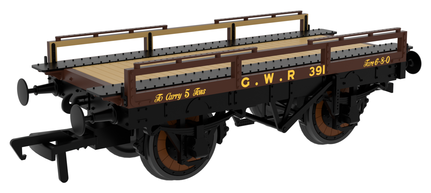 830004 GWR ‘Evolution’ Open Carriage Truck No.391
