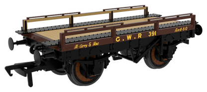 830004 GWR ‘Evolution’ Open Carriage Truck No.391