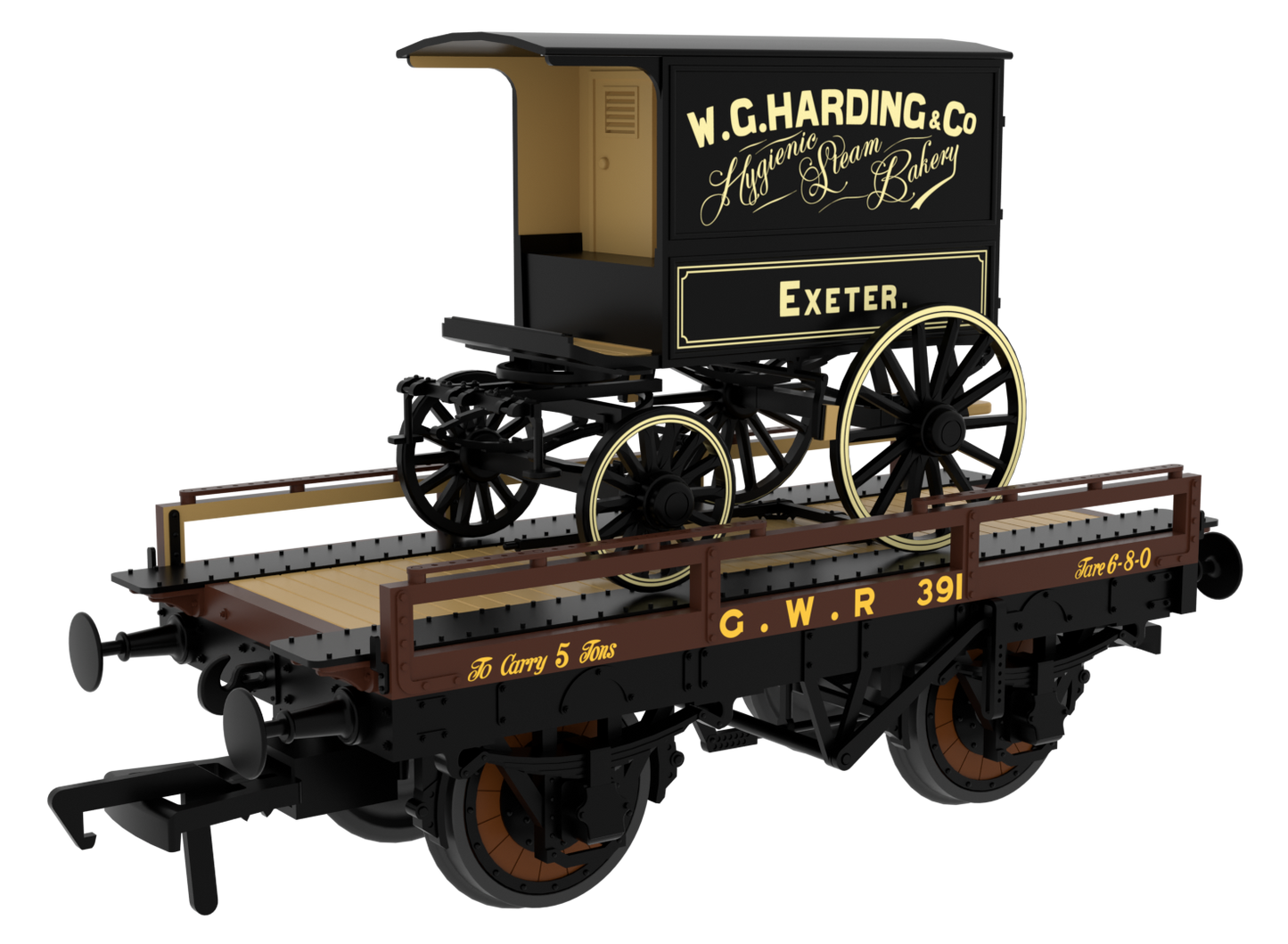 830004 GWR ‘Evolution’ Open Carriage Truck No.391