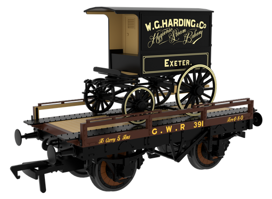 830004 GWR ‘Evolution’ Open Carriage Truck No.391