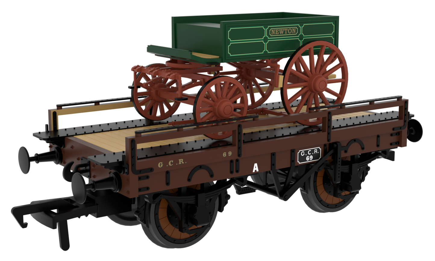 830005 GCR ‘Evolution’ Open Carriage Truck No.69