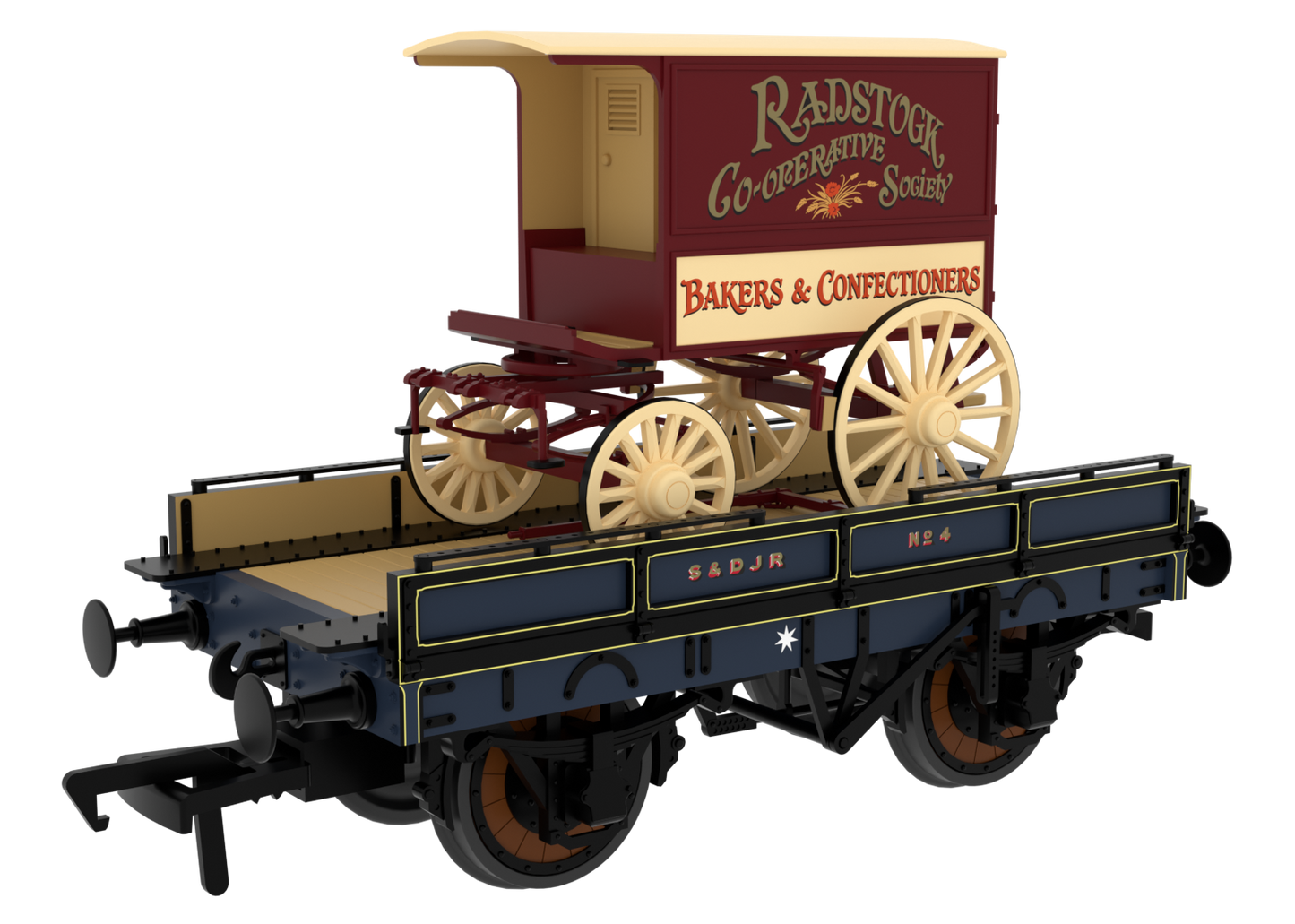 830007 SDJR ‘Evolution’ Open Carriage Truck No.4