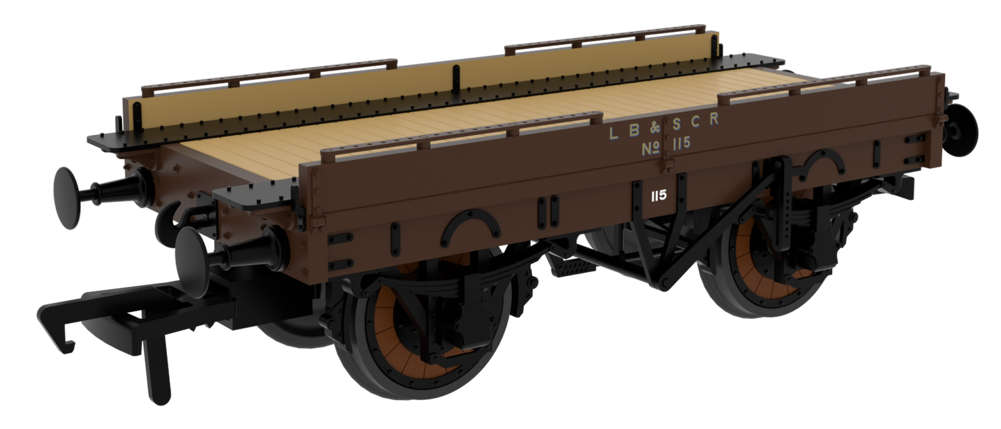 830008 LBSCR ‘Evolution’ Open Carriage Truck No.115