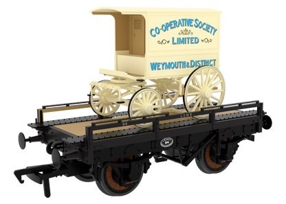 830009 LSWR ‘Evolution’ Open Carriage Truck No.84