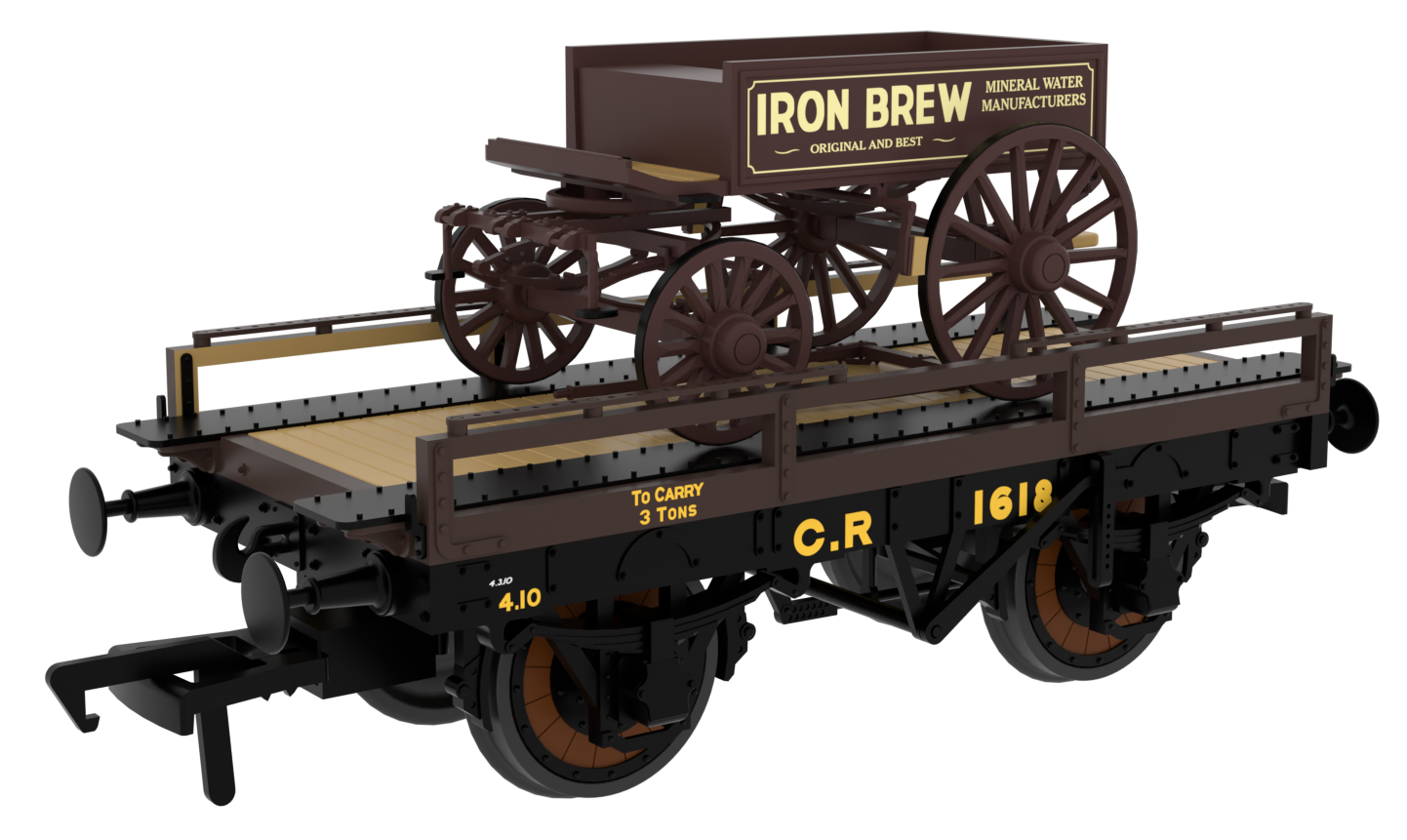 830010 Caledonian ‘Evolution’ Open Carriage Truck No.1618